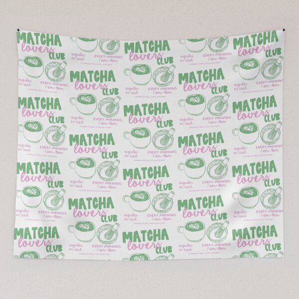 Item preview, Matcha Lover Club Green Tea Japanese Matcha Drink Aesthetic designed and sold by Noctivyra.