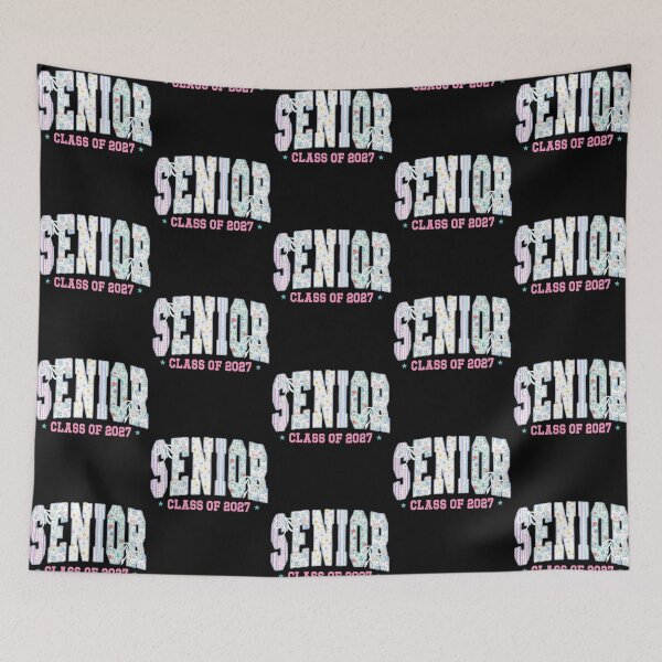 Item preview, Senior 2027 Class Of 2027 Graduation Senior 27 Pastel Print designed and sold by Noctivyra.