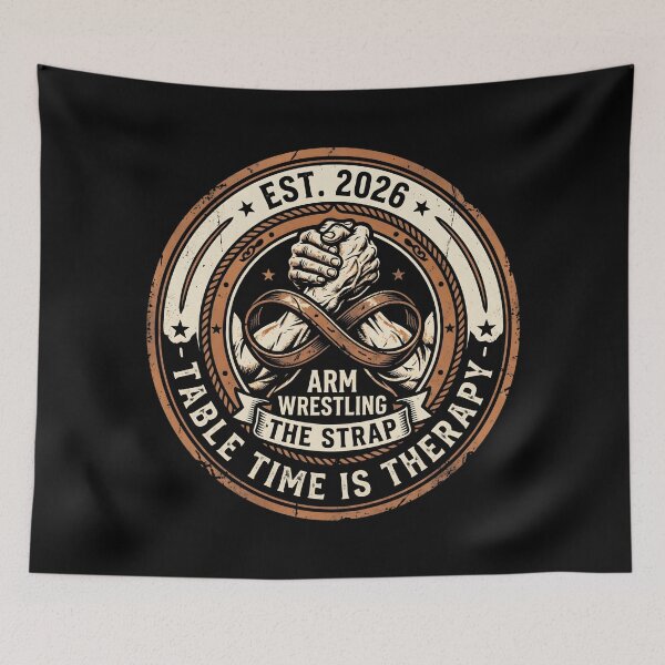 Item preview, Table Time Is Therapy Womens Arm Wrestling Strap designed and sold by SplashTastic.