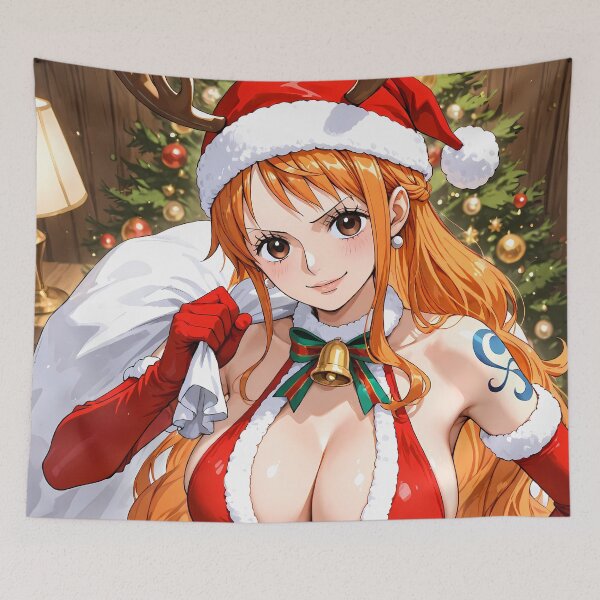 Item preview, Nami One Piece Christmas Reindeer Holiday Style designed and sold by MicaheHaffner.