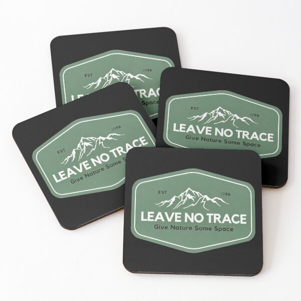 Item preview, Leave No Trace, Give Nature Some Space designed and sold by PastelWingg.