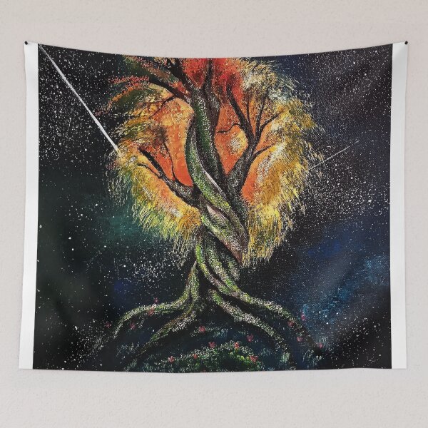 Item preview, Cosmic Tree of Life designed and sold by ArtistsAtticWI.