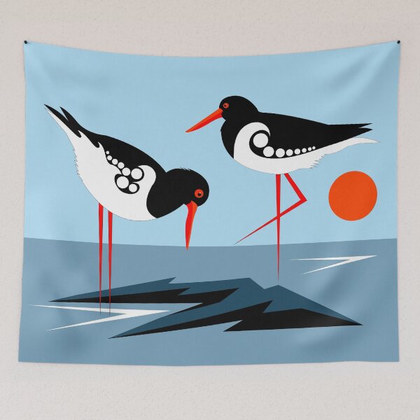 Item preview, 2 Oyster Catchers designed and sold by Graham Colton.