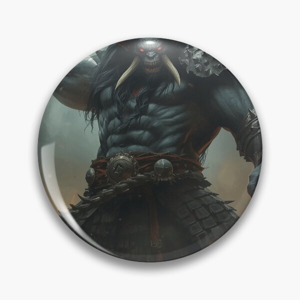 Item preview, Oni Demon Warrior — Japanese Dark Fantasy Art Print designed and sold by Tokyo Neo Noir Collective .