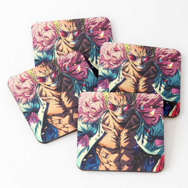 Item preview, Donquixote Doflamingo One Piece Neon Close Up Power designed and sold by MicaheHaffner.