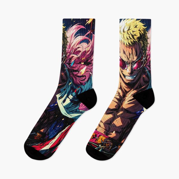 Item preview, Donquixote Doflamingo One Piece Neon Close Up Power designed and sold by MicaheHaffner.