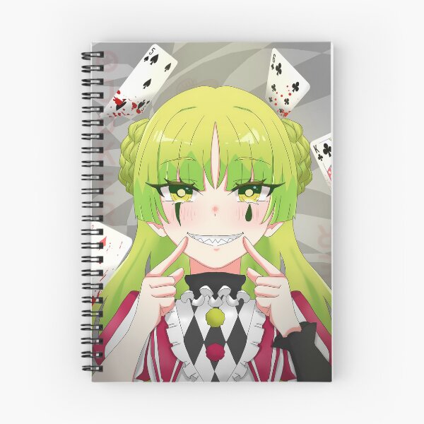 Item preview, Clara Valac Iruma kun Card Smile Green Hair Portrait designed and sold by MicaheHaffner.