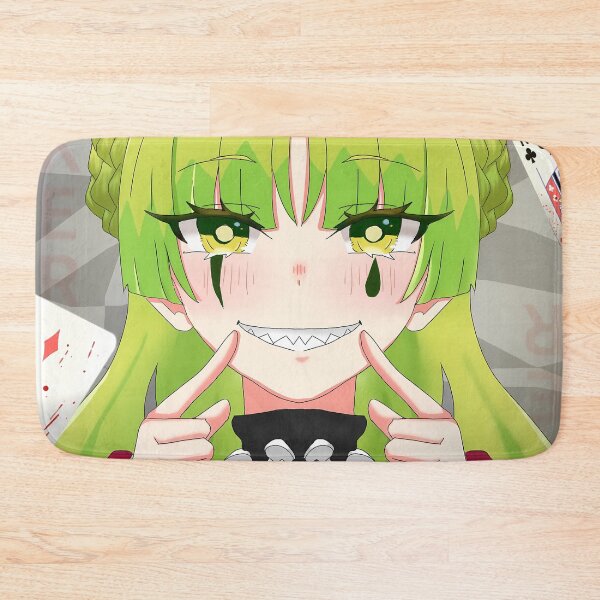 Item preview, Clara Valac Iruma kun Card Smile Green Hair Portrait designed and sold by MicaheHaffner.