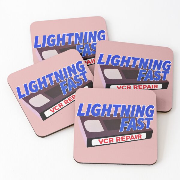 Item preview, lightning fast vcr repair designed and sold by PastelWingg.