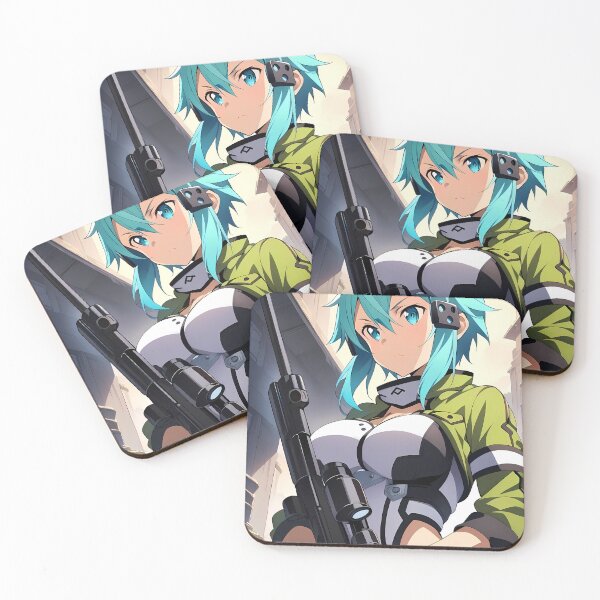 Item preview, Sinon Sword Art Online Calm City Portrait designed and sold by MicaheHaffner.