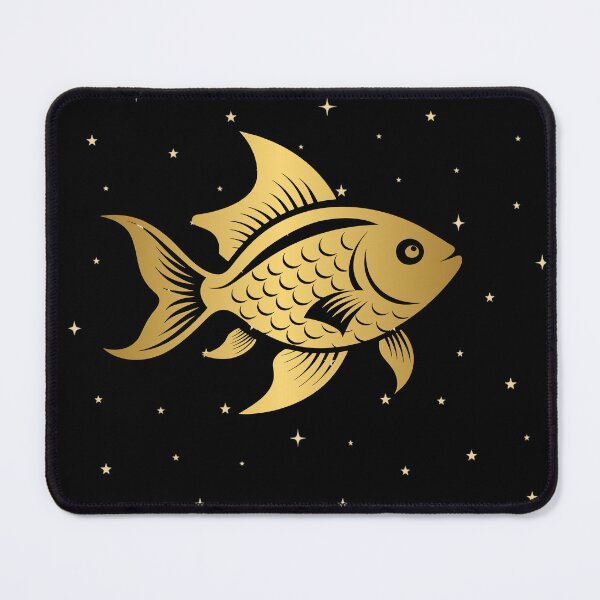 Item preview, Golden Fish Celestial Night Sky Design designed and sold by Sophie's Favorites.