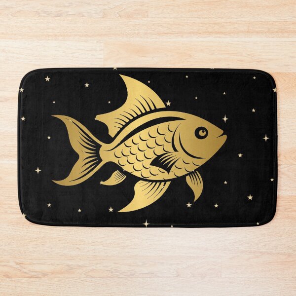 Item preview, Golden Fish Celestial Night Sky Design designed and sold by Sophie's Favorites.