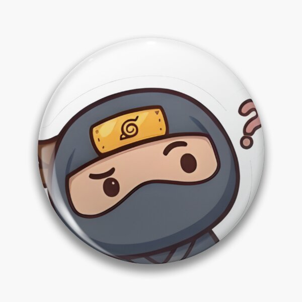 Item preview, Confused Chibi Ninja designed and sold by Alrazqa-.