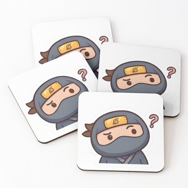 Item preview, Confused Chibi Ninja designed and sold by Alrazqa-.