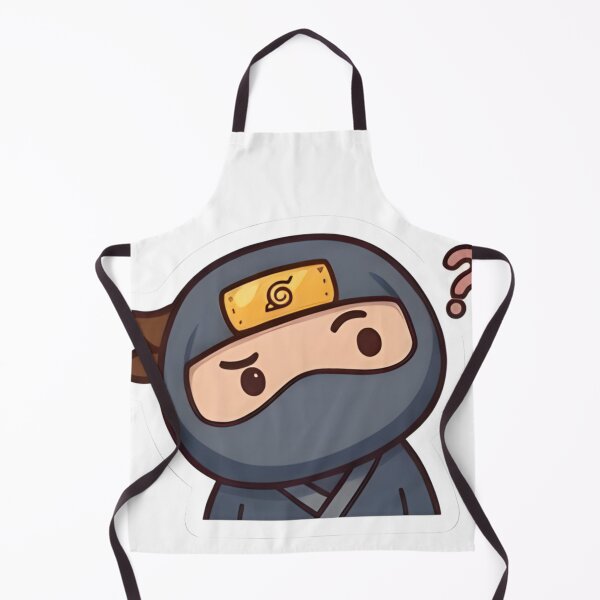 Item preview, Confused Chibi Ninja designed and sold by Alrazqa-.
