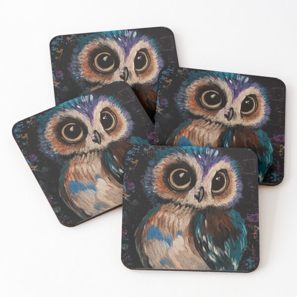Item preview, Wide Eyed Owl designed and sold by ArtistsAtticWI.