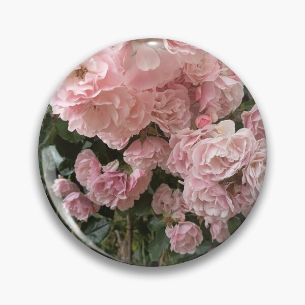 Item preview, Soft pink roses blooming in a garden designed and sold by PhuongVoArt.