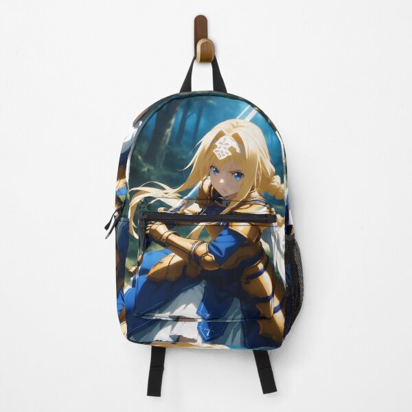 Item preview, Alice Zuberg Sword Art Online Forest Knight In Blue And Gold designed and sold by MicaheHaffner.