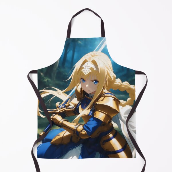 Item preview, Alice Zuberg Sword Art Online Forest Knight In Blue And Gold designed and sold by MicaheHaffner.
