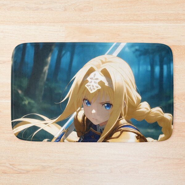 Item preview, Alice Zuberg Sword Art Online Forest Knight In Blue And Gold designed and sold by MicaheHaffner.
