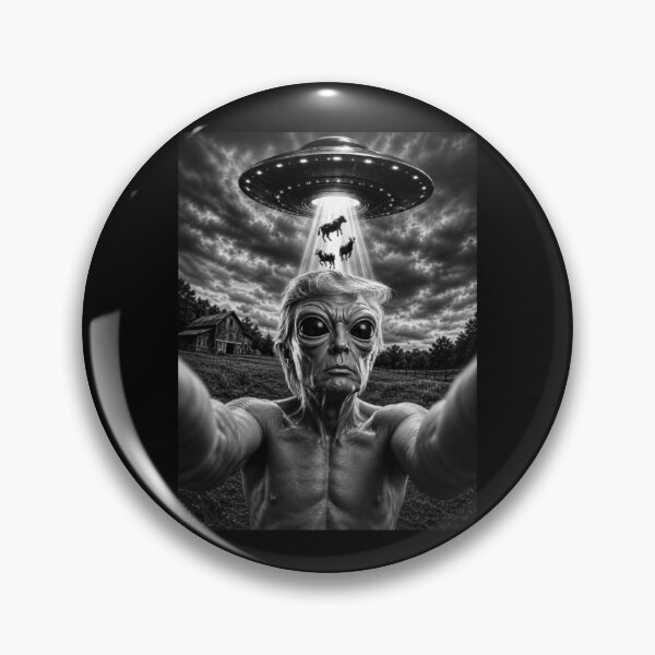 Item preview, RESIDENT ALIEN selfie designed and sold by ALL ART .