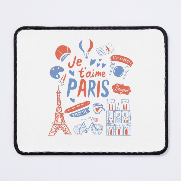 Item preview, Je T'aime Paris French Travel Paris France Vintage Graphic designed and sold by thefirstbroo.