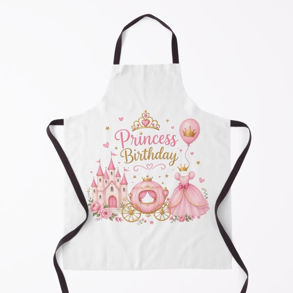 Item preview, Princess Birthday Girl Pink Cute Castle Carriage Party Design designed and sold by thBirthday.