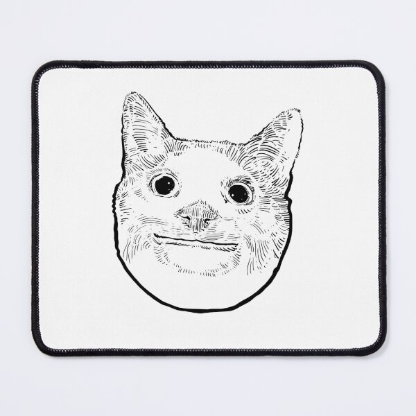 Item preview, Funny cat smile sketch designed and sold by midsketcher.