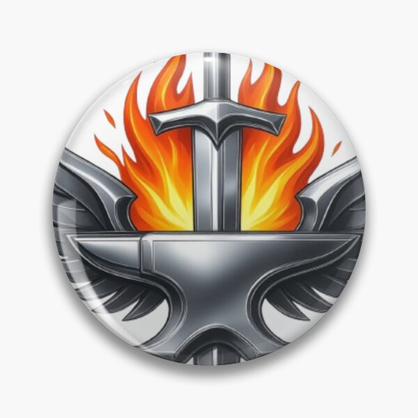 Item preview, Assenforge Flameforge Crest | Fantasy Blacksmith Logo T-Shirt | Sword Anvil Wings Emblem | Medieval Warrior Apparel designed and sold by Lifehackerplus1.