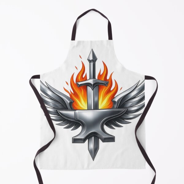 Item preview, Assenforge Flameforge Crest | Fantasy Blacksmith Logo T-Shirt | Sword Anvil Wings Emblem | Medieval Warrior Apparel designed and sold by Lifehackerplus1.