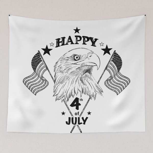 Item preview, Happy 4th July of United States of America  designed and sold by midsketcher.