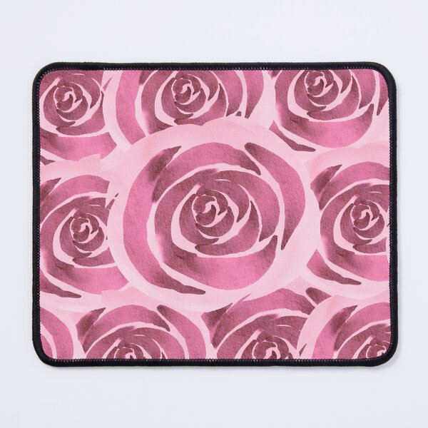 Item preview, Pastel Pink Watercolor Rose Seamless Pattern Design designed and sold by NadDot.