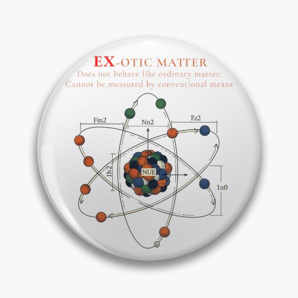 Item preview, Ex-otic matter funny breakup science atom physics humor sarcastic ex relationship design designed and sold by icemanphotos.
