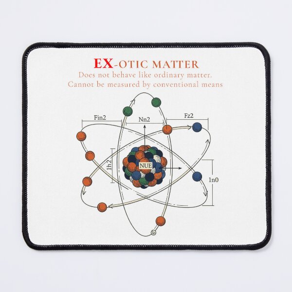 Item preview, Ex-otic matter funny breakup science atom physics humor sarcastic ex relationship design designed and sold by icemanphotos.