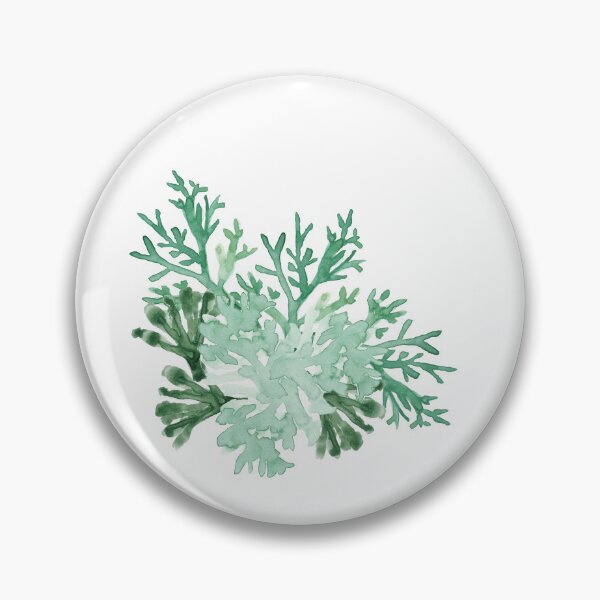 Item preview, floral coral - a pretty watercolour arrangement of seaweed and coral designed and sold by RPrince1.