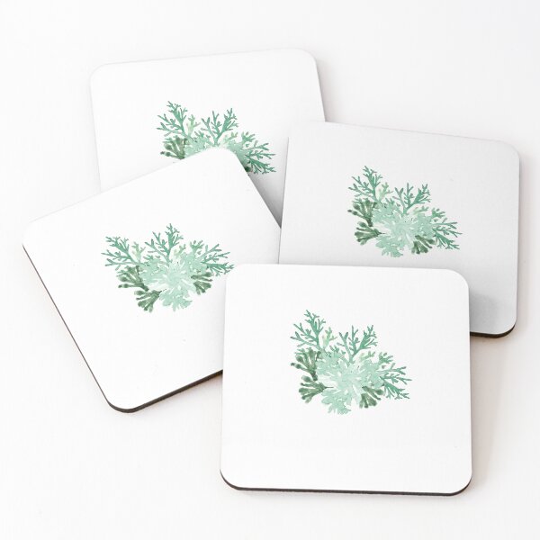Item preview, floral coral - a pretty watercolour arrangement of seaweed and coral designed and sold by RPrince1.