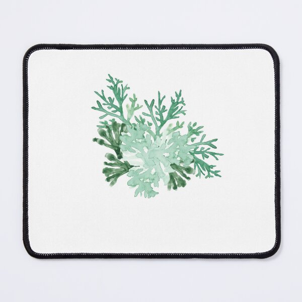 Item preview, floral coral - a pretty watercolour arrangement of seaweed and coral designed and sold by RPrince1.
