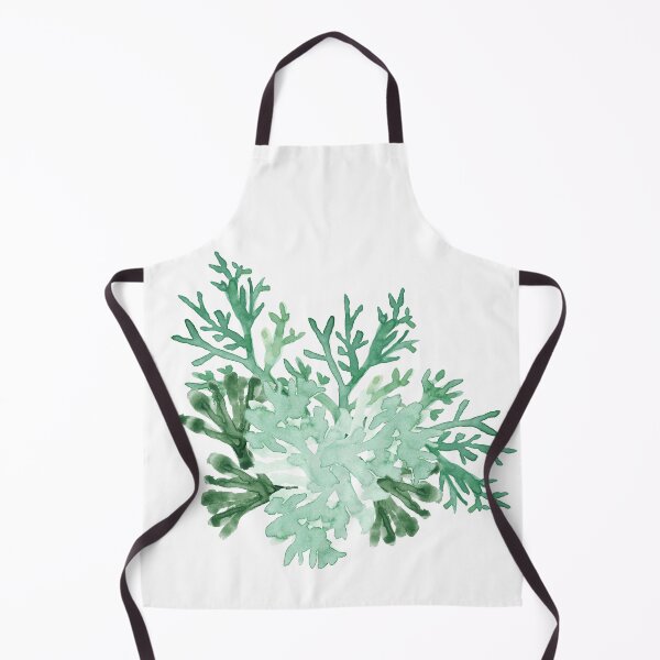 Item preview, floral coral - a pretty watercolour arrangement of seaweed and coral designed and sold by RPrince1.