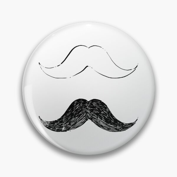 Item preview, Two mustaches line art sketch  designed and sold by midsketcher.