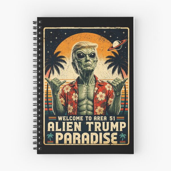Item preview, RESIDENT ALIEN TRUMP PARADISE designed and sold by ALL ART .