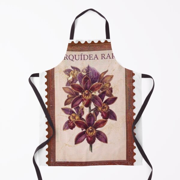 Item preview, Vintage Rare Orchid Stamp - Aesthetic Botanical Postage Art designed and sold by Atlasoloji.