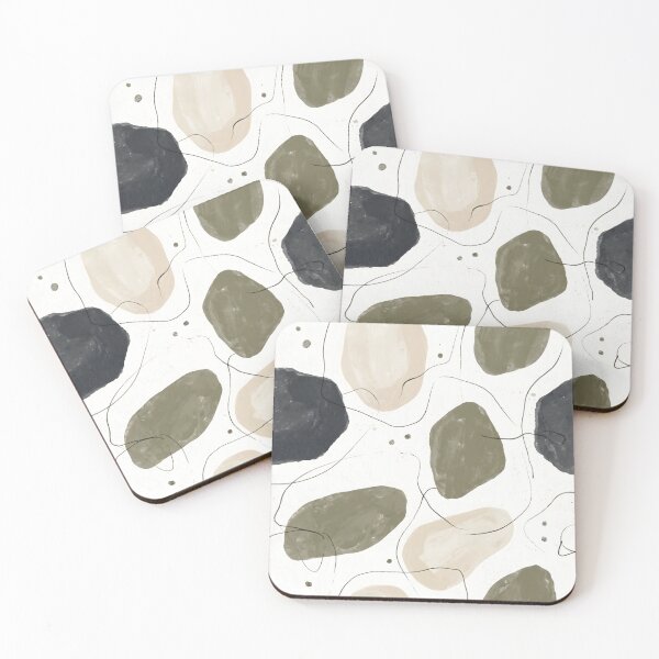 Item preview, Wabi Sabi Abstract Stone Earthy Pattern designed and sold by SplashTastic.