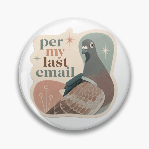 Item preview, per my last email carrier pigeon designed and sold by Urbantheseus.