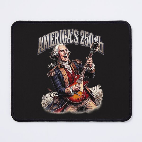 Item preview, George Washington Rocking Out America's 250th Guitar designed and sold by NCalNoveltees.