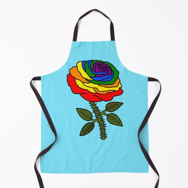 Item preview, Rainbow Thorny Rose / Green Stem Ver. designed and sold by ThatWeirdWerewolf .
