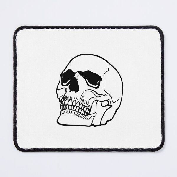 Item preview, Hand drawn of sad skull designed and sold by midsketcher.