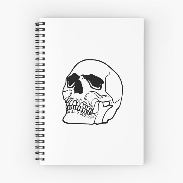 Item preview, Hand drawn of sad skull  designed and sold by midsketcher.