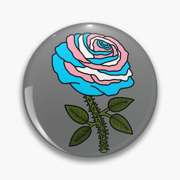 Item preview, Trans Thorny Rose designed and sold by ThatWeirdWerewolf .