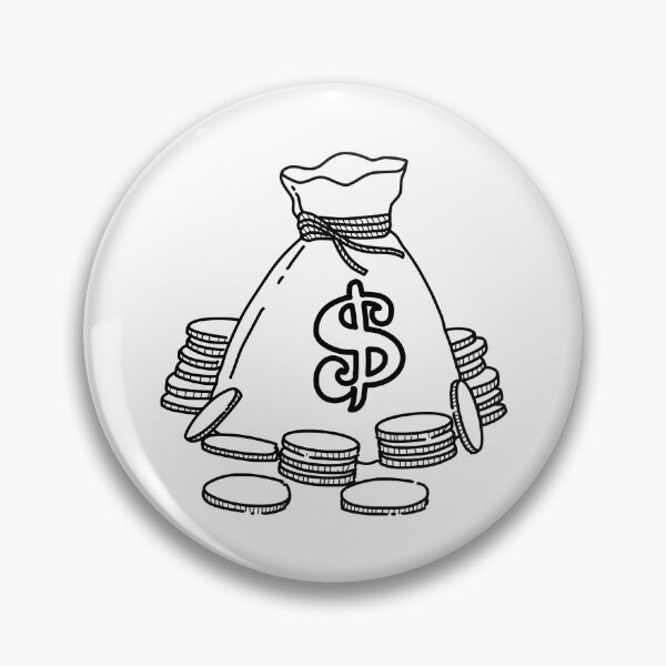 Item preview, Bag of coin drawing  designed and sold by midsketcher.