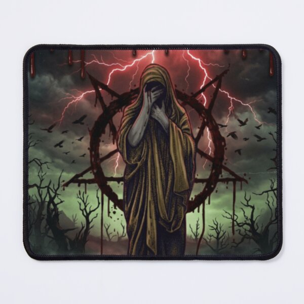 Item preview, The Cursed Satanic Poster designed and sold by WillyRohi Art.